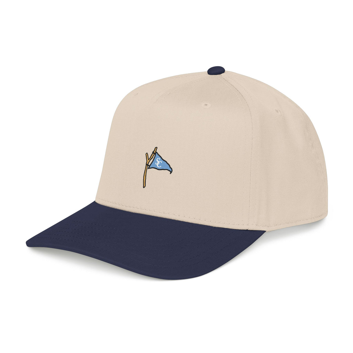 Golf Flag Mid Profile Baseball Cap