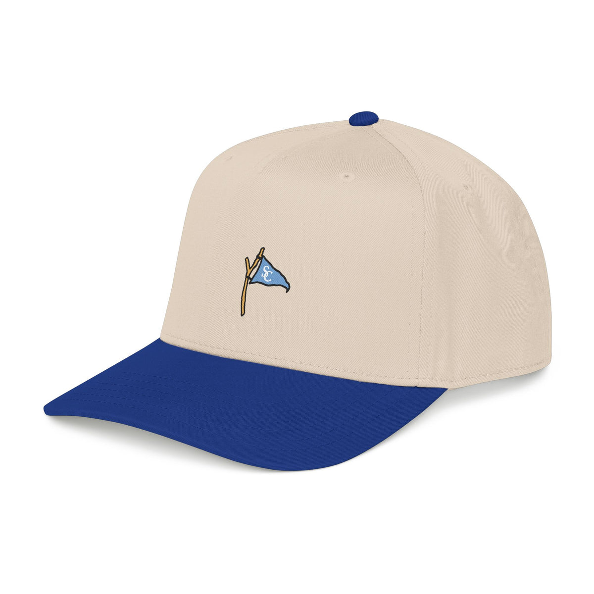 Golf Flag Mid Profile Baseball Cap