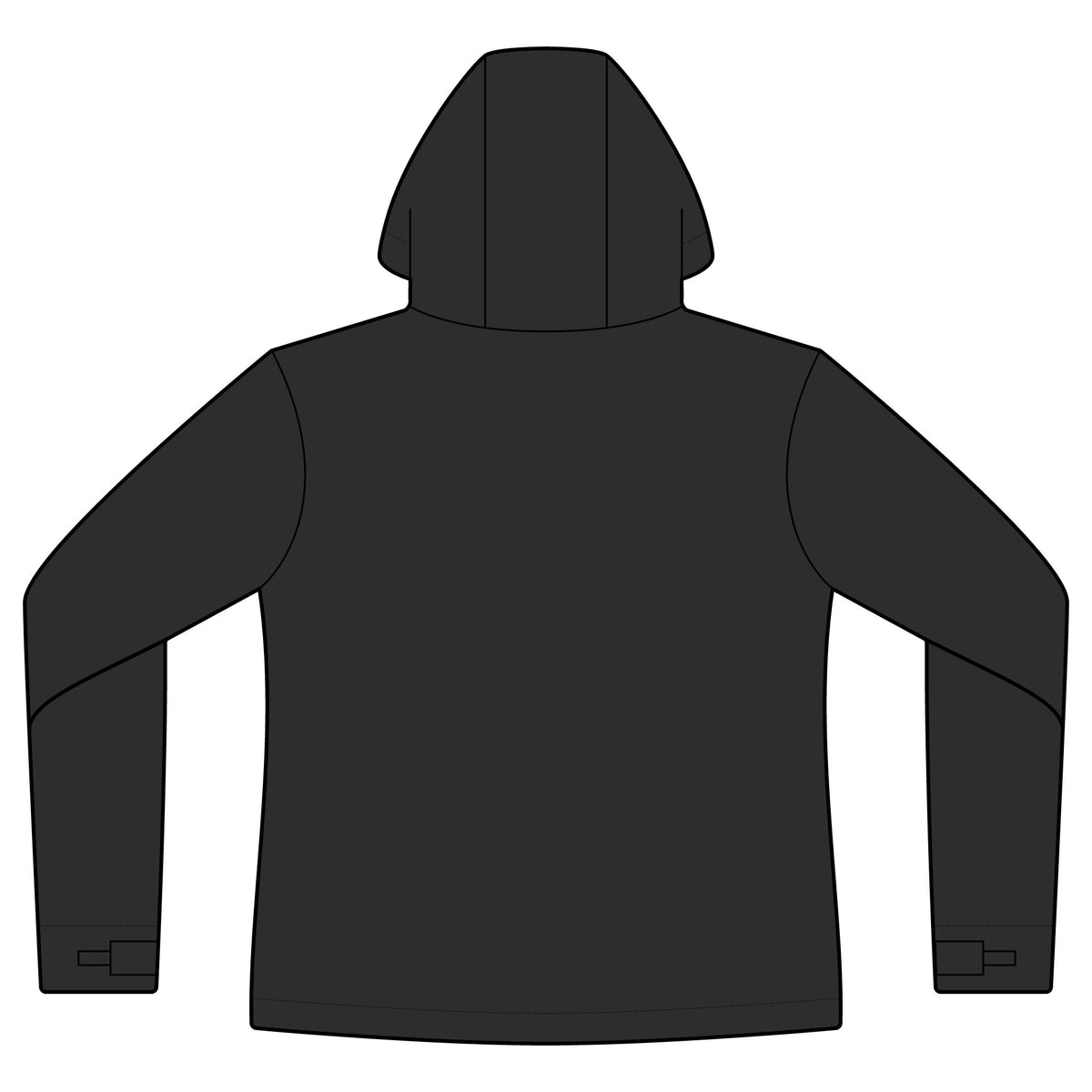 Rain Jacket — Waterproof Hooded Windbreaker