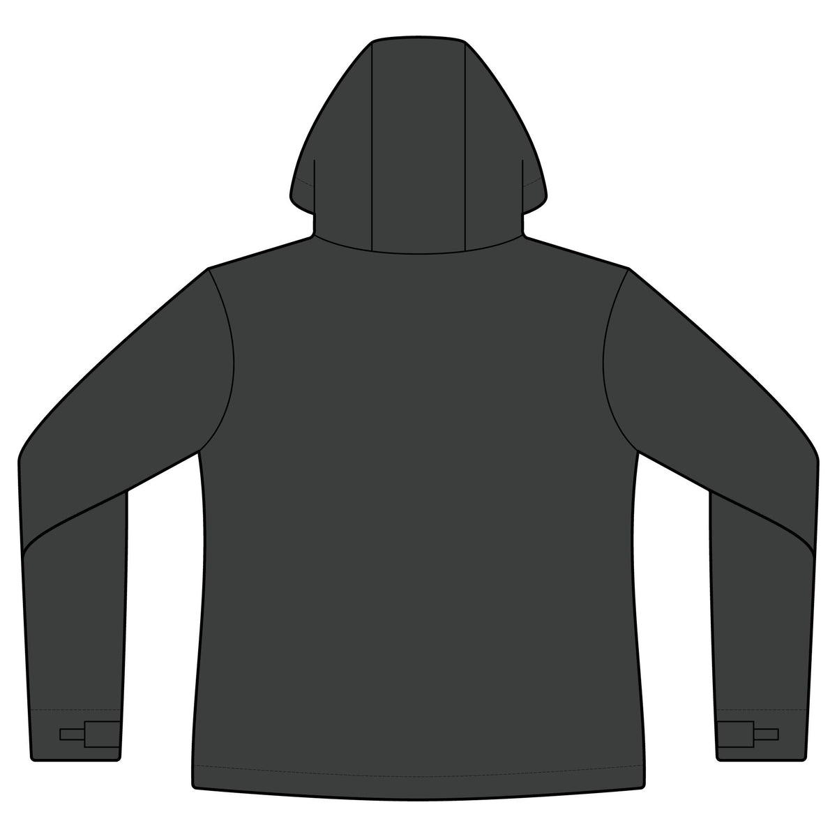 Rain Jacket — Waterproof Hooded Windbreaker