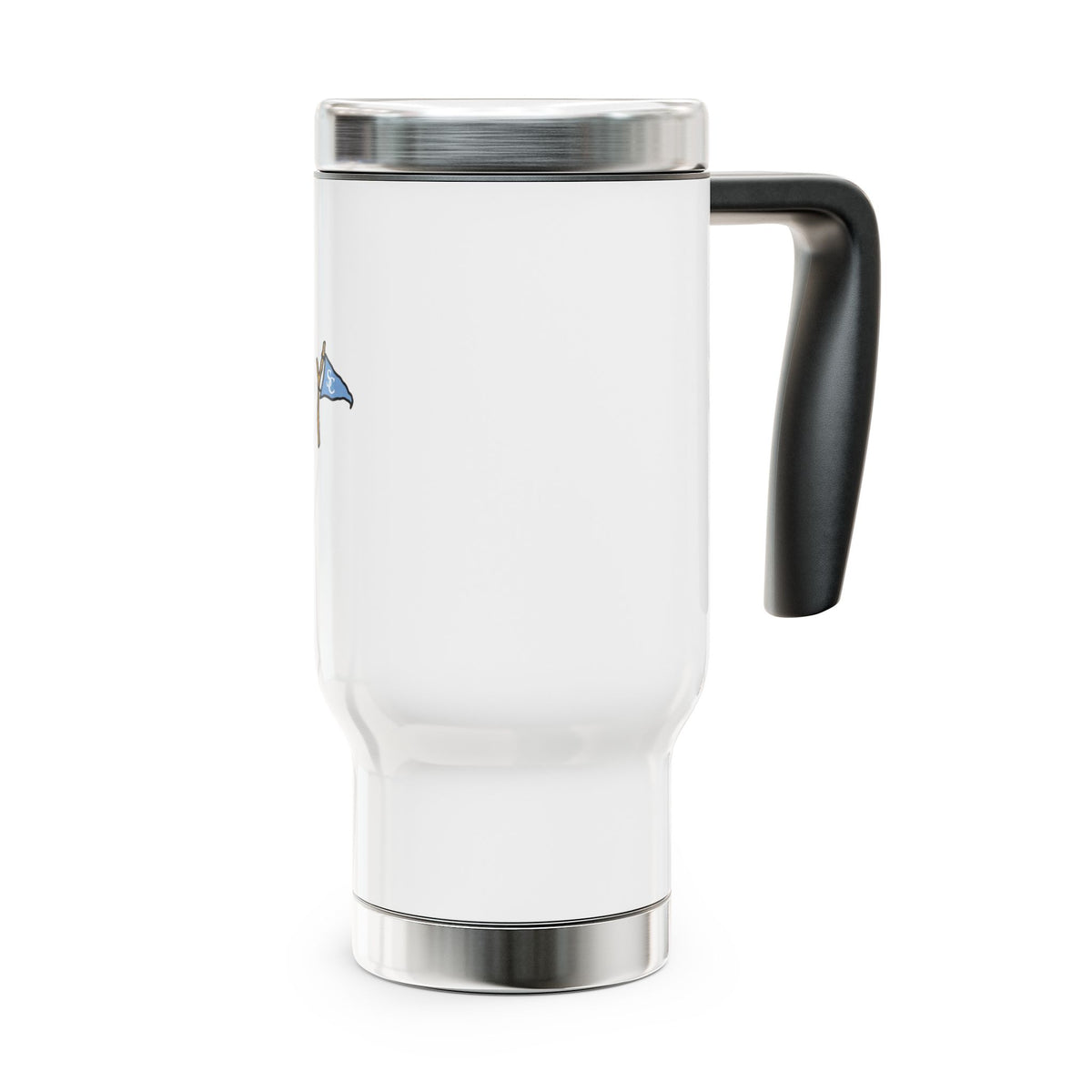 14oz Stainless Steel Travel Mug with Handle
