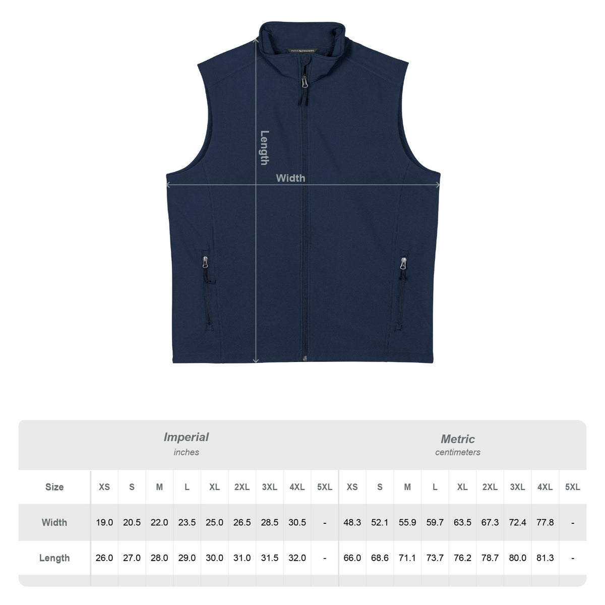 Men's Soft Shell Vest