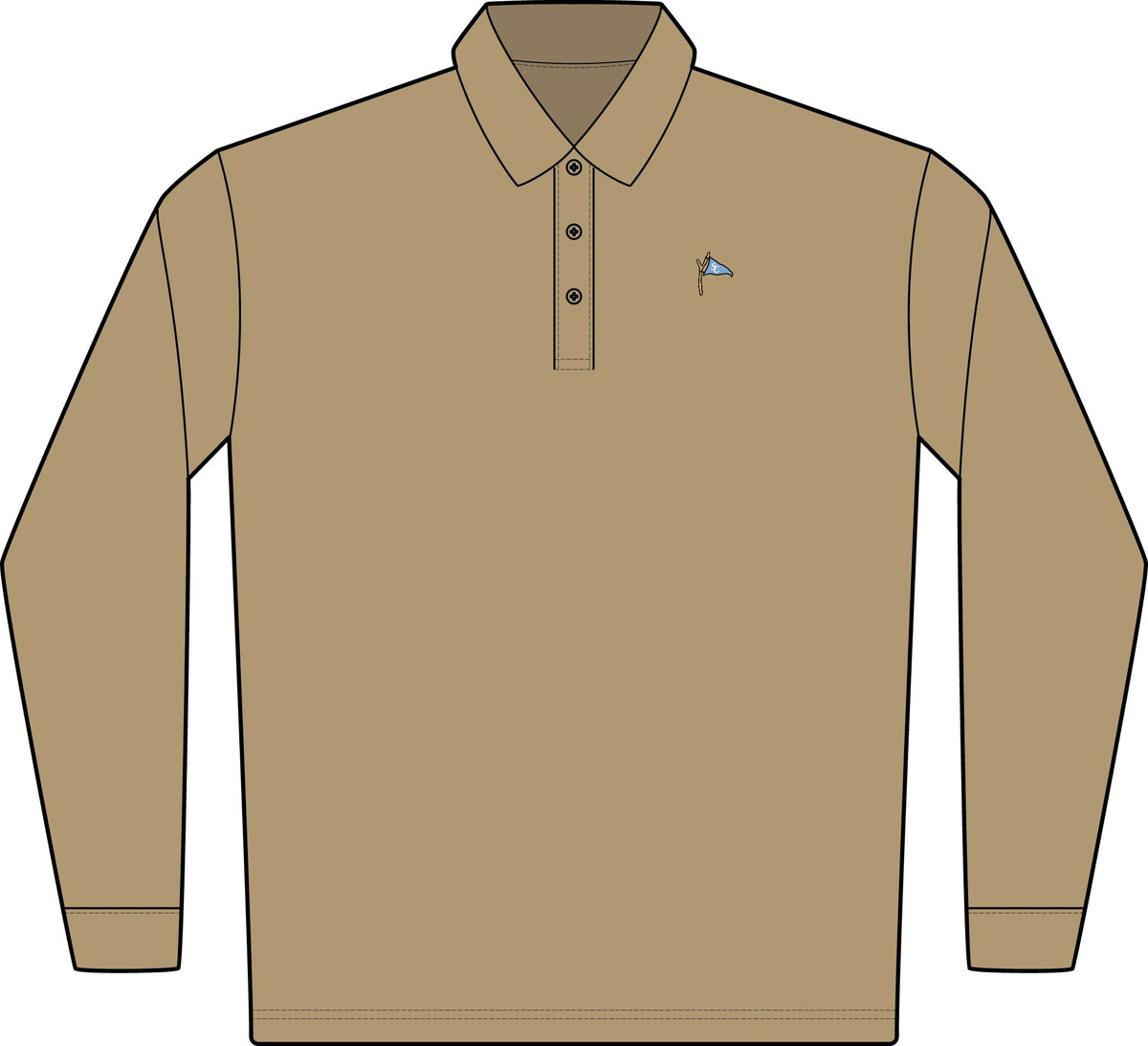 Select Snag-Proof Long Sleeve Polo