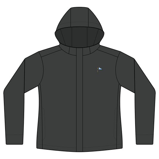 Rain Jacket — Waterproof Hooded Windbreaker