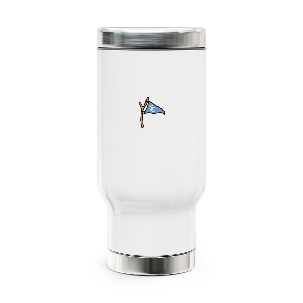 14oz Stainless Steel Travel Mug with Handle